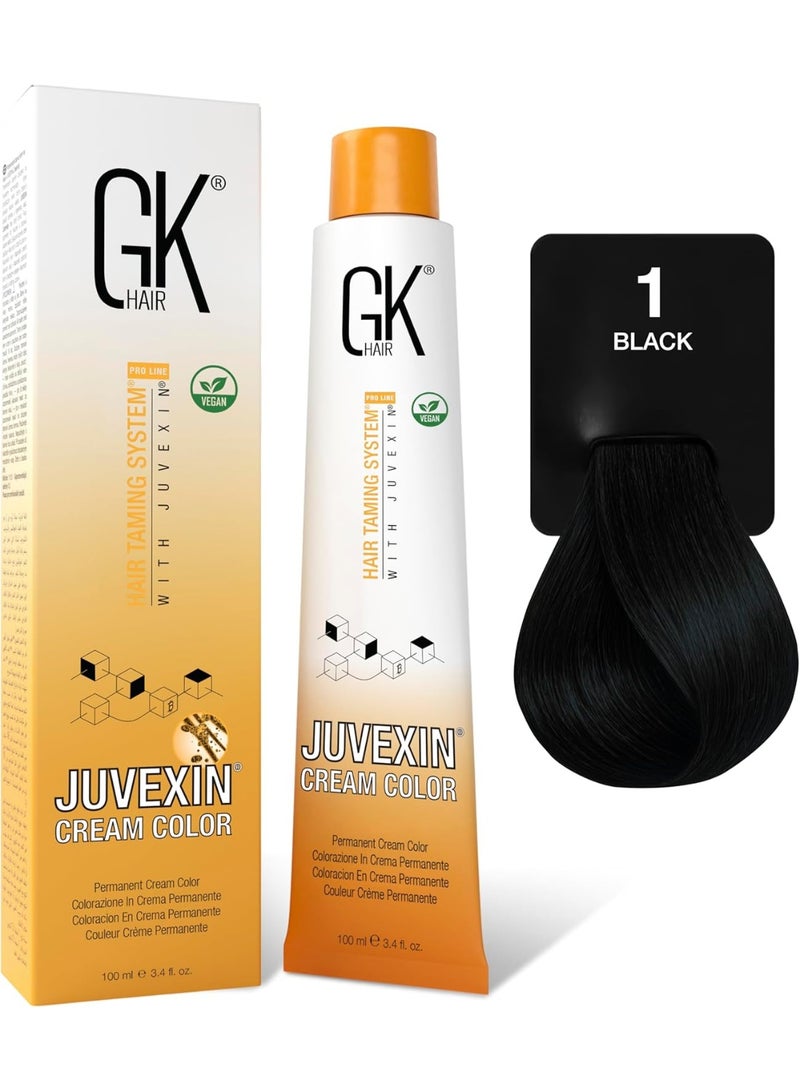 GK HAIR Color - 1 Black 100ML
